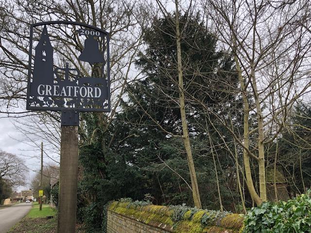 photo of Greatford village signpost